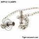 1 Pair SPIRAL NIPPLE CLAMPS