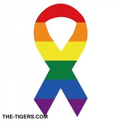 Pride Gay loop Sticker Aufkleber 7,2 x 15 cm