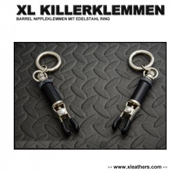 xleathers Tigers Nippleklemmen Barrel deluxe 1 pair