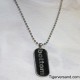 Dog Tag Pride with chain 30 cm brushed stainless steel