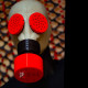 XTRM FETISH PERL GRAY MASK + COVER STYLE