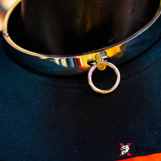 BDSM METALL HALSBAND "O RING"|® XLeathers|Tigerversand – we reply fast, even faster via WhatsApp! Fastest shipping from our warehouses in Germany and Switzerland.|BDSM & Masken
