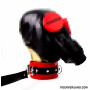 Leder Halsband Eddy mit Führungsleine|TOY PLAYER|Tigerversand – we reply fast, even faster via WhatsApp! Fastest shipping from our warehouses in Germany and Switzerland.|BDSM Fesseln