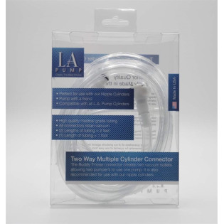 LA Pump Premium 2-Wege-Verbindungsstück für Zylinder|TOY PLAYER|Tigerversand – we reply fast, even faster via WhatsApp! Fastest shipping from our warehouses in Germany and Switzerland.|Penispumpen