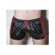 Boxer Barcelona Sexy Short Red Stripes schwarz / rot