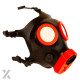 MONSTER RED XTRM RUBBER MASK