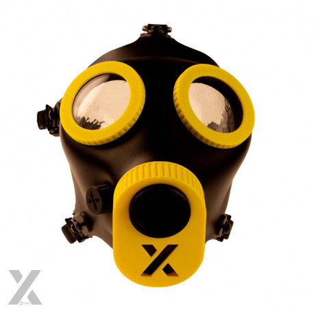 HEAVY YELLOW XTRM RUBBER MASK