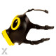 HEAVY YELLOW XTRM RUBBER MASK