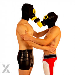 HEAVY YELLOW XTRM RUBBER MASK