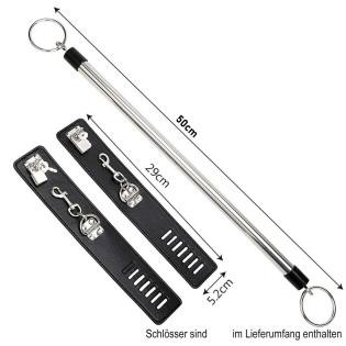 BDSM Stangenfessel 50 cm|TOY PLAYER|Tigerversand – we reply fast, even faster via WhatsApp! Fastest shipping from our warehouses in Germany and Switzerland.|BDSM Fesseln