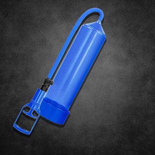 Cock Vakuum Pump 21,5 cm blue|® XLeathers|Tigerversand – we reply fast, even faster via WhatsApp! Fastest shipping from our warehouses in Germany and Switzerland.|Penispumpen