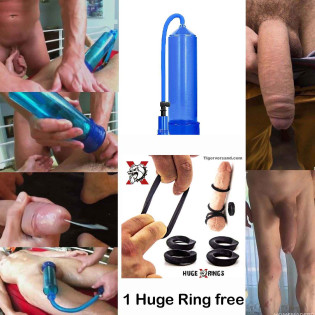 Cock Vakuum Pump 21,5 cm blue|® XLeathers|Tigerversand – we reply fast, even faster via WhatsApp! Fastest shipping from our warehouses in Germany and Switzerland.|Penispumpen