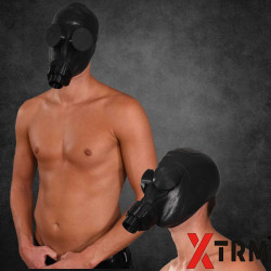 XTRM FETISH PERL GRAY MASK + COVER STYLE