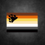 BEARBROTHER HOOD FLAG 90x150cm|® XLeathers|Tigerversand – we reply fast, even faster via WhatsApp! Fastest shipping from our warehouses in Germany and Switzerland.|Gaypride