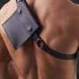 SLING POUCH - GENUINE LEATHER SHOULDER BAG|SAXOS.NET LEATHER|Tigerversand – we reply fast, even faster via WhatsApp! Fastest shipping from our warehouses in Germany and Switzerland.|BDSM Harness