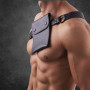 SLING POUCH - GENUINE LEATHER SHOULDER BAG|SAXOS.NET LEATHER|Tigerversand – we reply fast, even faster via WhatsApp! Fastest shipping from our warehouses in Germany and Switzerland.|BDSM Harness