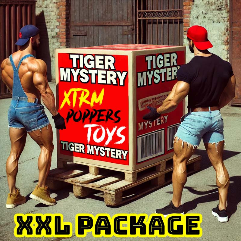 MYSTERY POPPERS BOX 2|BLACK TIGER POPPERS|Tigerversand – we reply fast, even faster via WhatsApp! Fastest shipping from our warehouses in Germany and Switzerland.|Poppers & combination packages