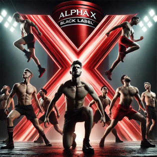 Alpha X Black 25 ml|BLACK TIGER POPPERS|Tigerversand – we reply fast, even faster via WhatsApp! Fastest shipping from our warehouses in Germany and Switzerland.|Propyl Poppers