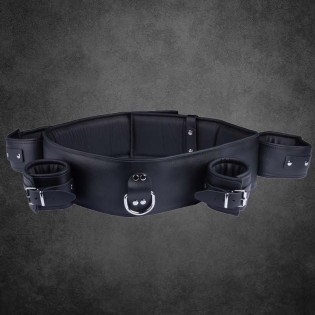 Wrist to Chest Restraint|® XLeathers|Tigerversand – we reply fast, even faster via WhatsApp! Fastest shipping from our warehouses in Germany and Switzerland.|BDSM bondage