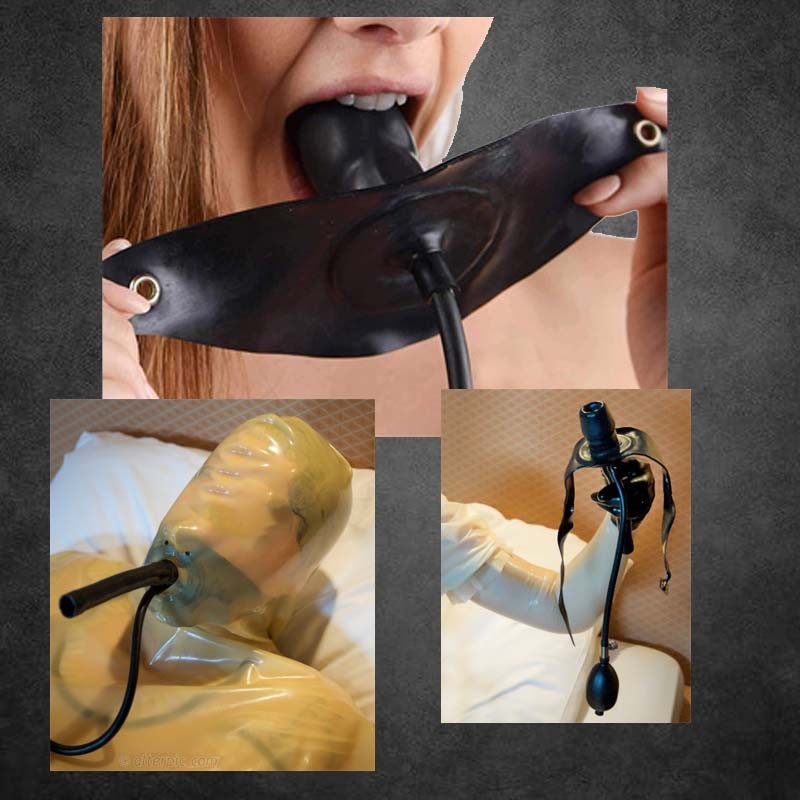 Pump Up Gag with Airway|TOY PLAYER|TV|Mundknebel Gag