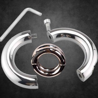 IJzeren greep Cockring|® XLeathers|Tigerversand – we reply fast, even faster via WhatsApp! Fastest shipping from our warehouses in Germany and Switzerland.|Metalen penisringen