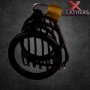 ALPHA X BLACK RUSH CAGE|® XLeathers|Tigerversand – we reply fast, even faster via WhatsApp! Fastest shipping from our warehouses in Germany and Switzerland.|Penis cages