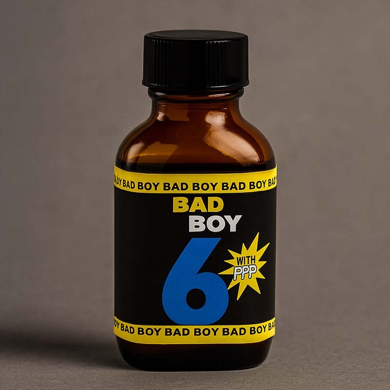BAD BOY 30 ML|BLACK TIGER POPPERS|Tigerversand – we reply fast, even faster via WhatsApp! Fastest shipping from our warehouses in Germany and Switzerland.|Pentylnitrit Poppers