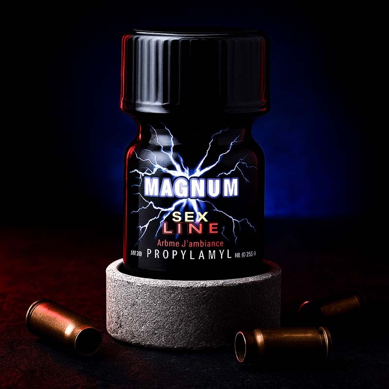 Magnum Bleu 15 ml|FRENCH POPPERS|Tigerversand – we reply fast, even faster via WhatsApp! Fastest shipping from our warehouses in Germany and Switzerland.|Amylnitrit Poppers