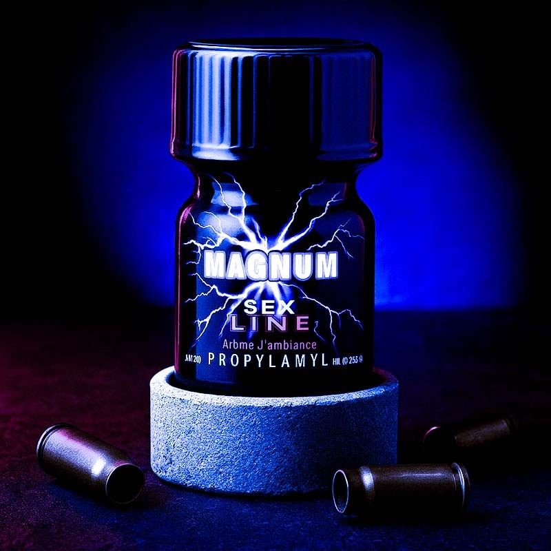 Magnum Bleu 15 ml|FRENCH POPPERS|TV|Amyl nitrite Poppers