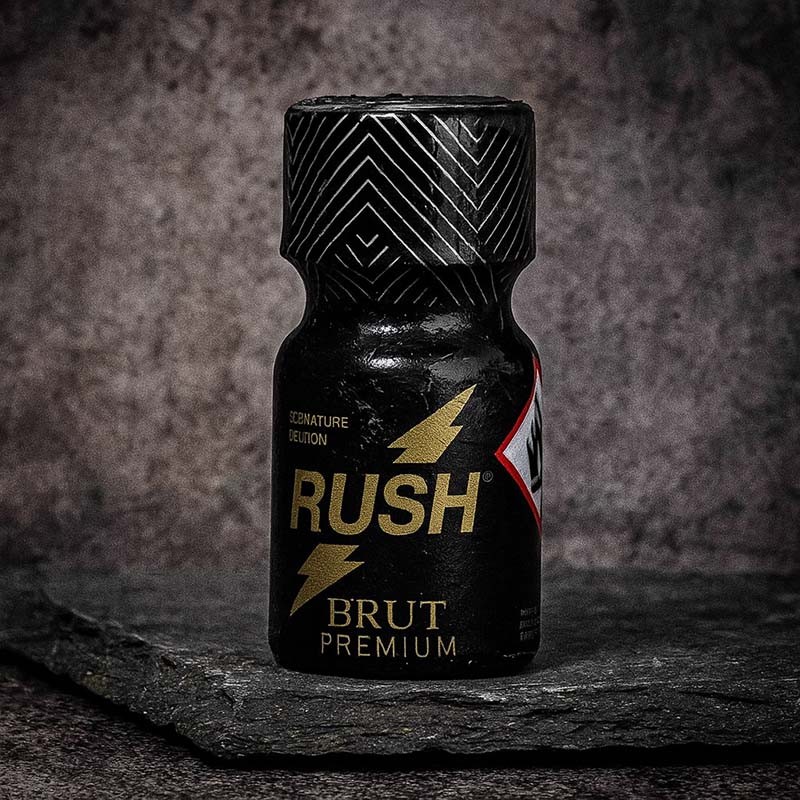 Rush Brut Premium 10 ml|PWD EUROPE|Tigerversand – we reply fast, even faster via WhatsApp! Fastest shipping from our warehouses in Germany and Switzerland.|Pentylnitrit Poppers