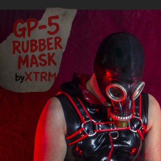black Fetish (gas) mask|XTRM|Tigerversand – we reply fast, even faster via WhatsApp! Fastest shipping from our warehouses in Germany and Switzerland.|BDSM & masks