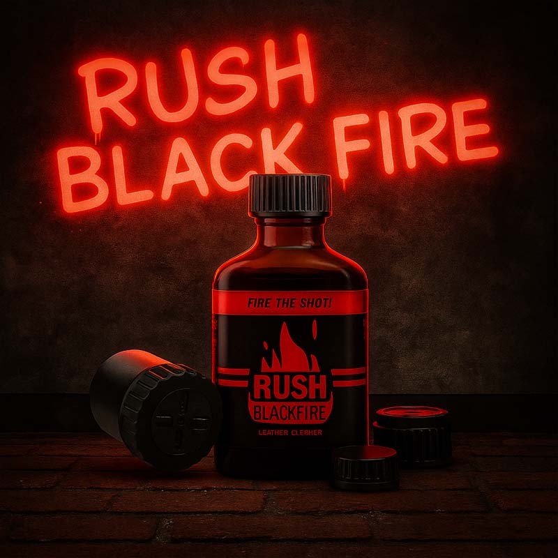 Rush Blackfire 25ml|PREMIUM PENTYL|Tigerversand – we reply fast, even faster via WhatsApp! Fastest shipping from our warehouses in Germany and Switzerland.|Pentylnitrit Poppers
