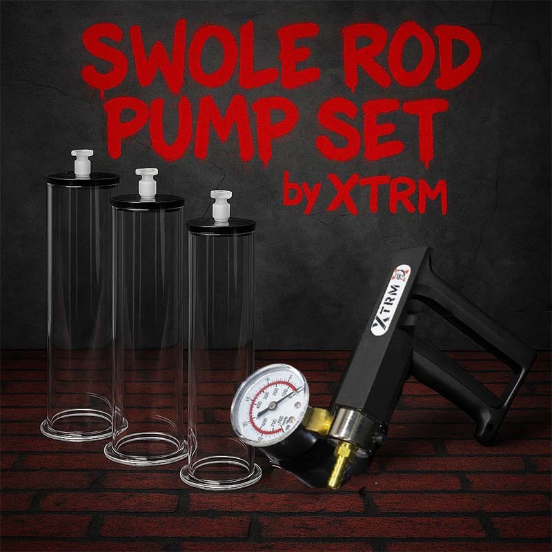 XTRM SWOLE ROD PUMP SET|XTRM|Tigerversand – we reply fast, even faster via WhatsApp! Fastest shipping from our warehouses in Germany and Switzerland.|Penispumpen