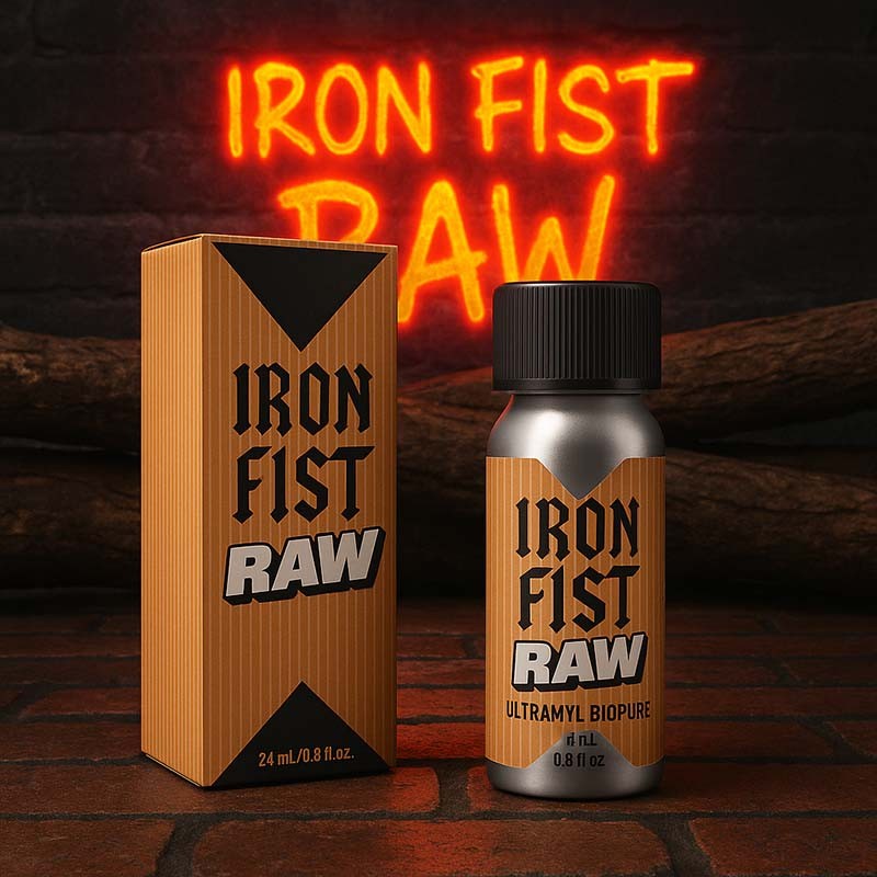 IRON FIST RAW 24 ml|PWD EUROPE|Tigerversand – we reply fast, even faster via WhatsApp! Fastest shipping from our warehouses in Germany and Switzerland.|Amylnitrit Poppers