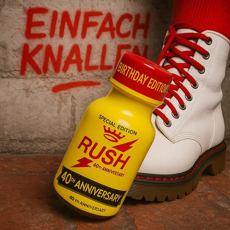 RUSH Original PWD 40 ML|RUSH POPPERS|Tigerversand – we reply fast, even faster via WhatsApp! Fastest shipping from our warehouses in Germany and Switzerland.|Propyl Poppers
