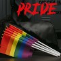 1x Pride Hand Flag 14x21cm||Tigerversand – we reply fast, even faster via WhatsApp! Fastest shipping from our warehouses in Germany and Switzerland.|Gaypride