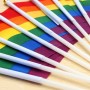 1x Pride Hand Flag 14x21cm||Tigerversand – we reply fast, even faster via WhatsApp! Fastest shipping from our warehouses in Germany and Switzerland.|Gaypride