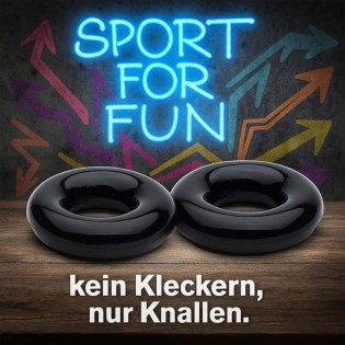 X Rubber Cockrings 2 Pack|SPORTFUCKER|Tigerversand – we reply fast, even faster via WhatsApp! Fastest shipping from our warehouses in Germany and Switzerland.|Ball stretcher