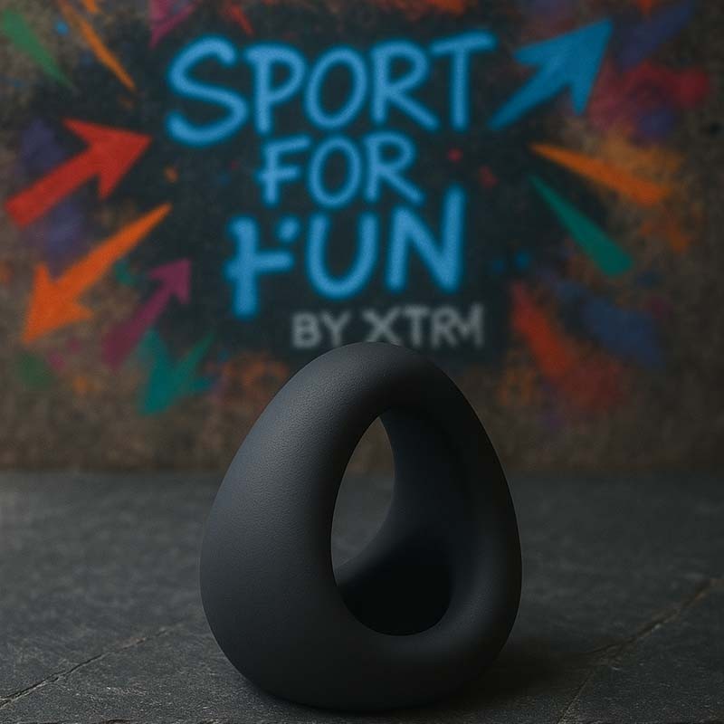 Ringsling Silicone Black|TOY PLAYER|Tigerversand – we reply fast, even faster via WhatsApp! Fastest shipping from our warehouses in Germany and Switzerland.|Ballstretcher