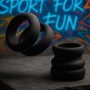 XLEATHERS DELUXE - SILICONE COCKRING|® XLeathers|Tigerversand – we reply fast, even faster via WhatsApp! Fastest shipping from our warehouses in Germany and Switzerland.|Penis rings
