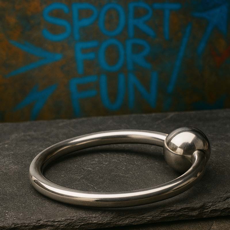Glans Ring mit Ball|TOY PLAYER|Tigerversand – we reply fast, even faster via WhatsApp! Fastest shipping from our warehouses in Germany and Switzerland.|Penisringe aus Metall