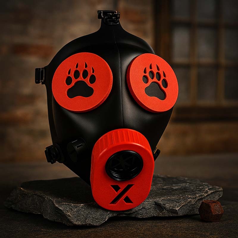 XTRM RedPaw Obscura MASK|XTRM|Tigerversand – we reply fast, even faster via WhatsApp! Fastest shipping from our warehouses in Germany and Switzerland.|Masken