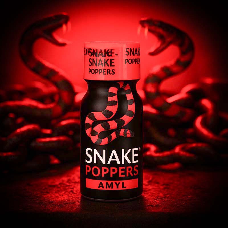 SNAKE AMYL - 15ml|FRENCH POPPERS|TV|Nitrite d'amyle Poppers