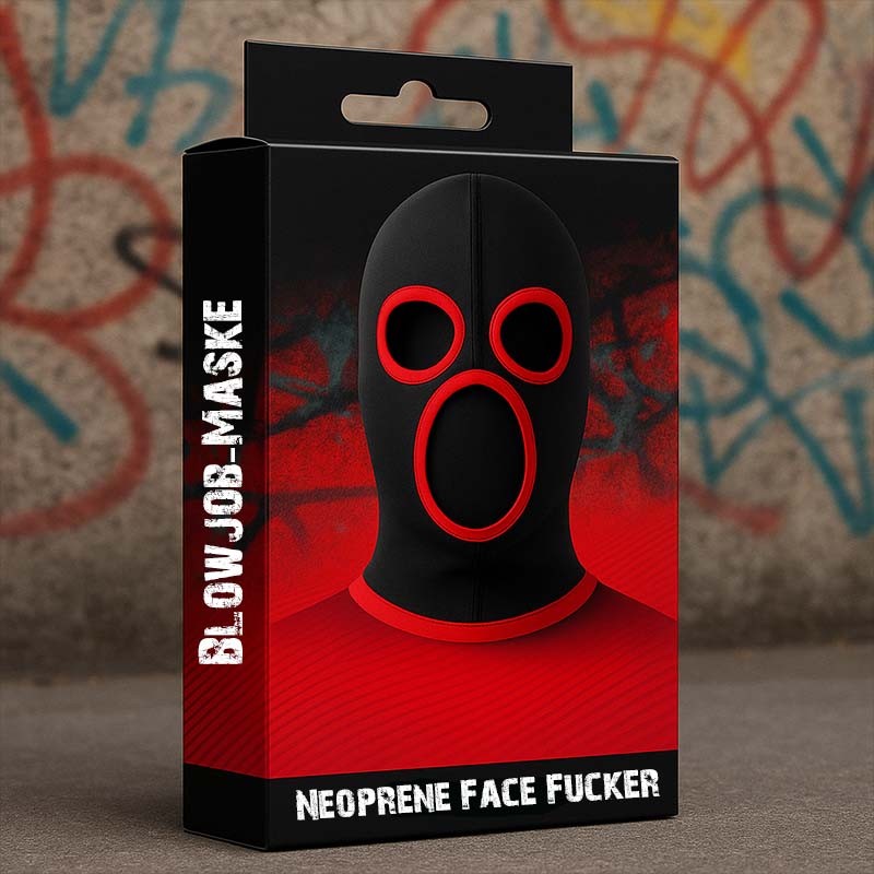 Neoprene Face Fucker Blowjob-Maske|665|Tigerversand – we reply fast, even faster via WhatsApp! Fastest shipping from our warehouses in Germany and Switzerland.|BDSM & Masken