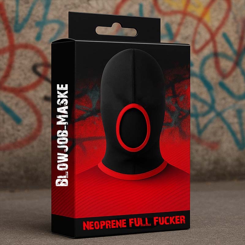 Neoprene FULL Fucker Blowjob-Maske|665|Tigerversand – we reply fast, even faster via WhatsApp! Fastest shipping from our warehouses in Germany and Switzerland.|BDSM & Masken