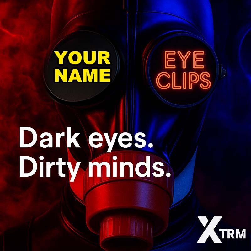 YOUR NAME XTRM EYE PADS|XTRM|Tigerversand – we reply fast, even faster via WhatsApp! Fastest shipping from our warehouses in Germany and Switzerland.|Masks & Eye Caps