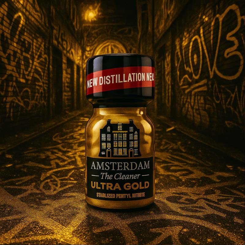 Amsterdam Ultra Gold 10ml|PWD EUROPE|Tigerversand – we reply fast, even faster via WhatsApp! Fastest shipping from our warehouses in Germany and Switzerland.|Pentylnitrit Poppers