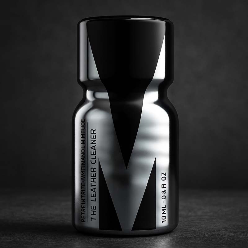 M The Leather Silver 10 ml|PWD EUROPE|Tigerversand – we reply fast, even faster via WhatsApp! Fastest shipping from our warehouses in Germany and Switzerland.|Pentylnitrit Poppers