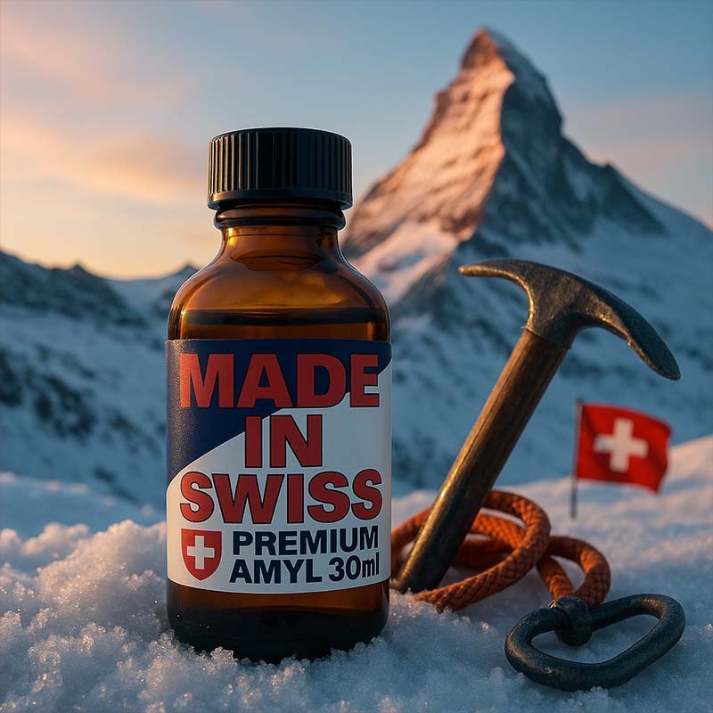 POPPERS MADE IN SWISS 30ml|ALPHA POPPERS|Tigerversand – we reply fast, even faster via WhatsApp! Fastest shipping from our warehouses in Germany and Switzerland.|Amylnitriet Poppers