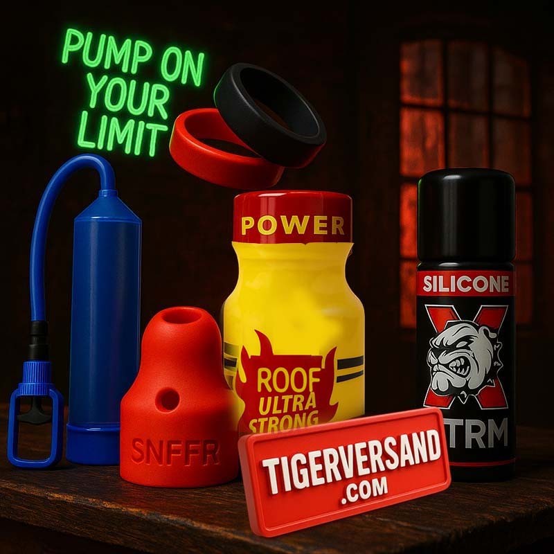 COUP DE PIED DE DÉMARRAGE TIGRE|TOY PLAYER|Tigerversand – we reply fast, even faster via WhatsApp! Fastest shipping from our warehouses in Germany and Switzerland.|Poppers & Packs combinés